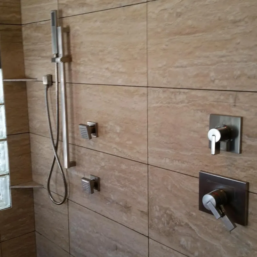 Shower fixture installation for Frozen Pipe Repair in Zimmerman